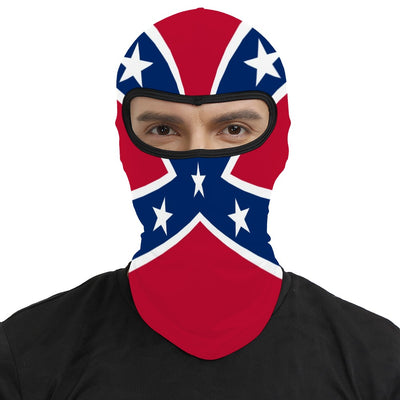Confederate Rebel Flag Balaclava Full Face Mask