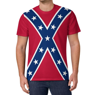 Confederate/Rebel Flag T-Shirt Icy Silk