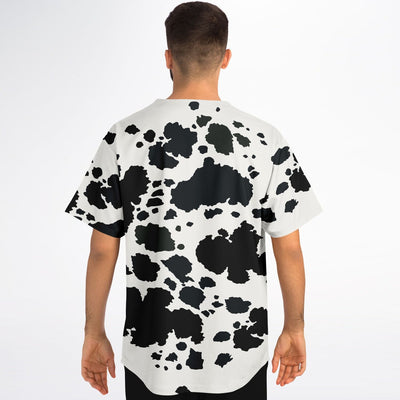 Cow Print Baseball Jersey