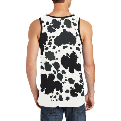 Cow Print Tank Top – Black & White Moo-licious Streetwear