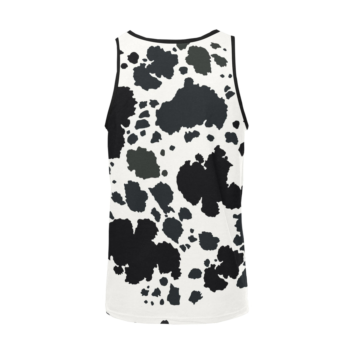Cow Print Tank Top – Black & White Moo-licious Streetwear