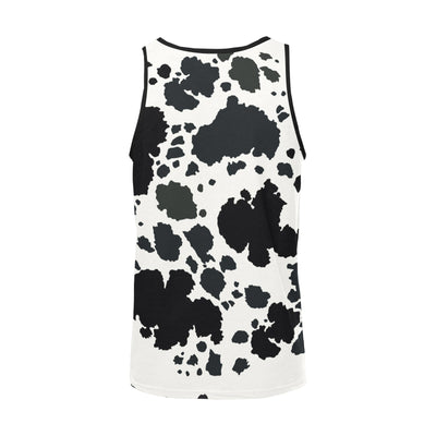 Cow Print Tank Top – Black & White Moo-licious Streetwear