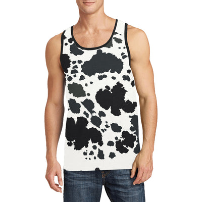 Cow Print Tank Top – Black & White Moo-licious Streetwear