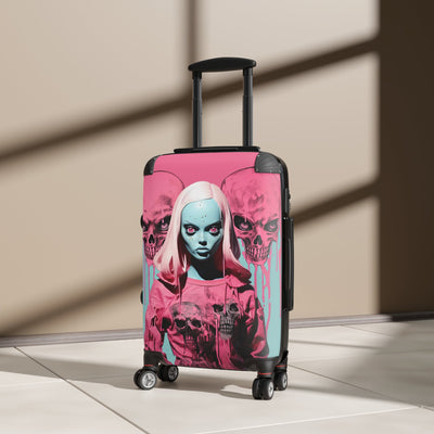 Creepy Doll Rocka Travel Suitcase Luggage