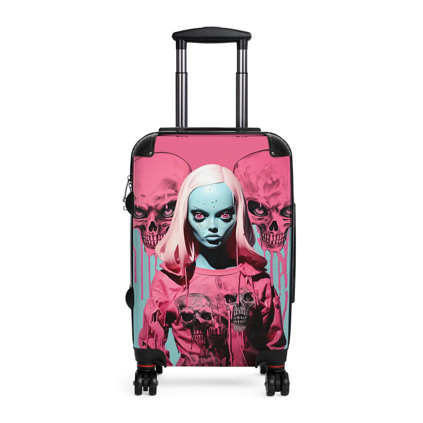 Creepy Doll Rocka Travel Suitcase Luggage