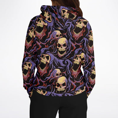 Creepy Skulls Pattern Fashion Hoodie
