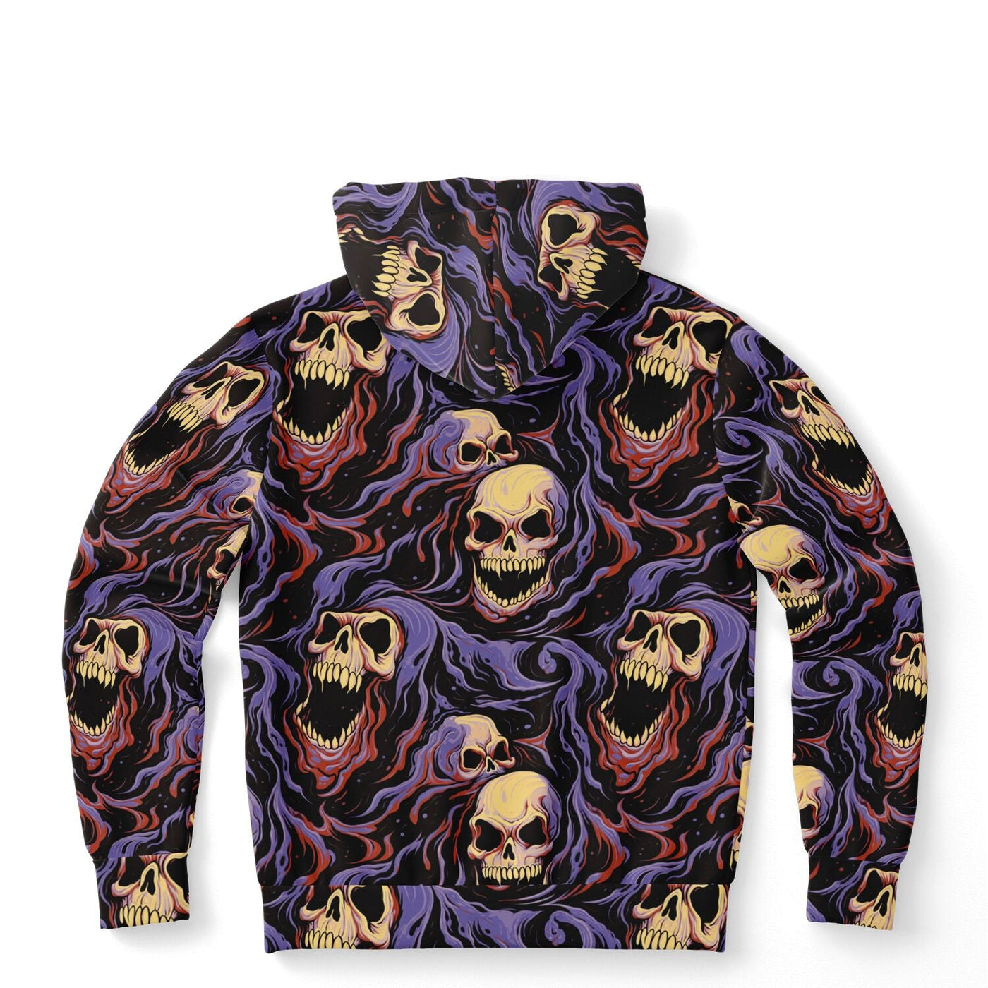 Creepy Skulls Pattern Fashion Hoodie