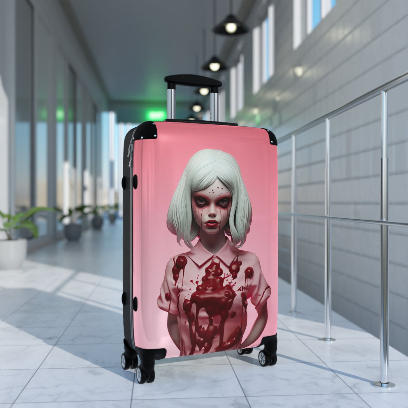 Cutie Choco-Doll Pop Surreal Travel Suitcase Luggage
