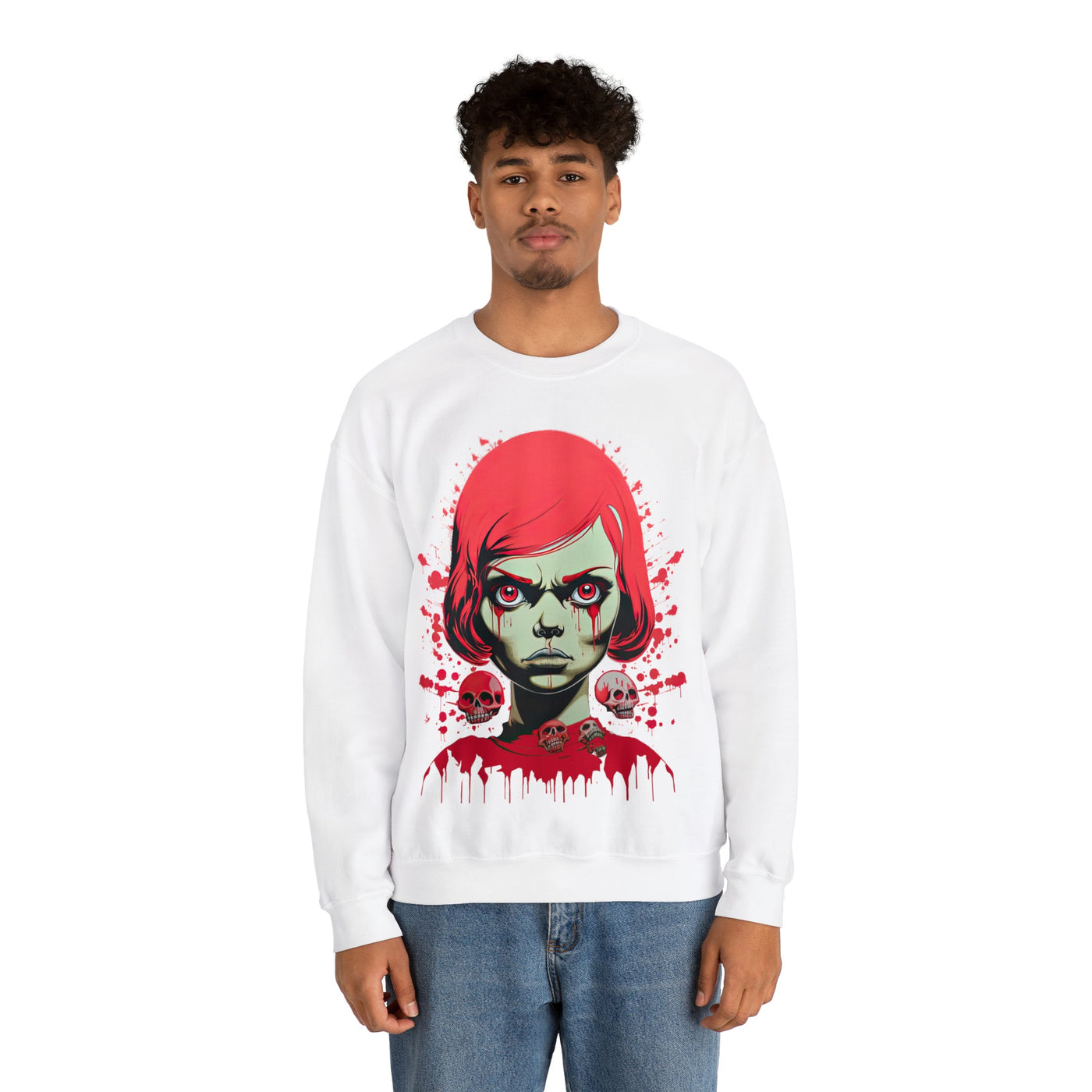 Cutie Zombie Doll Unisex Sweatshirt