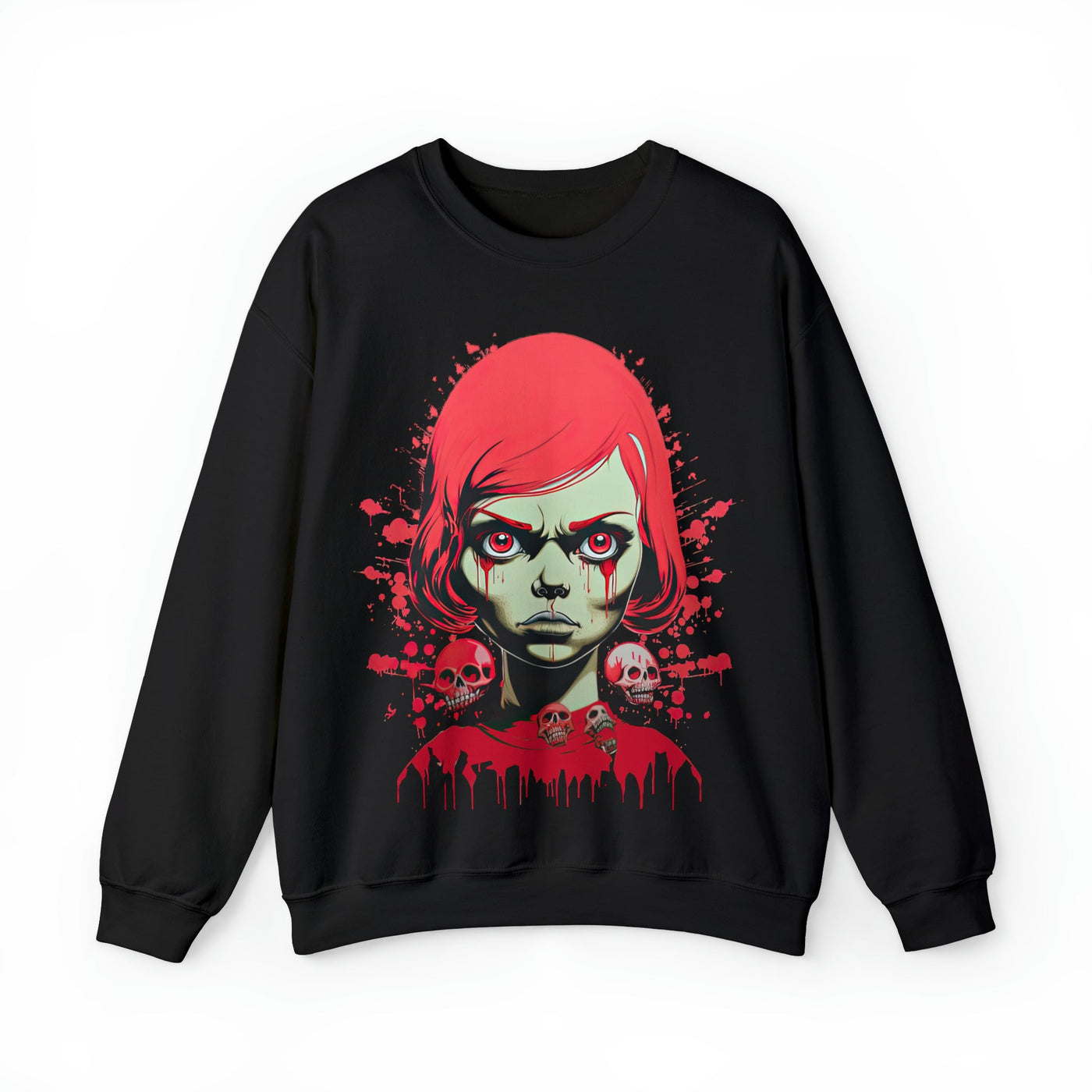 Cutie Zombie Doll Unisex Sweatshirt