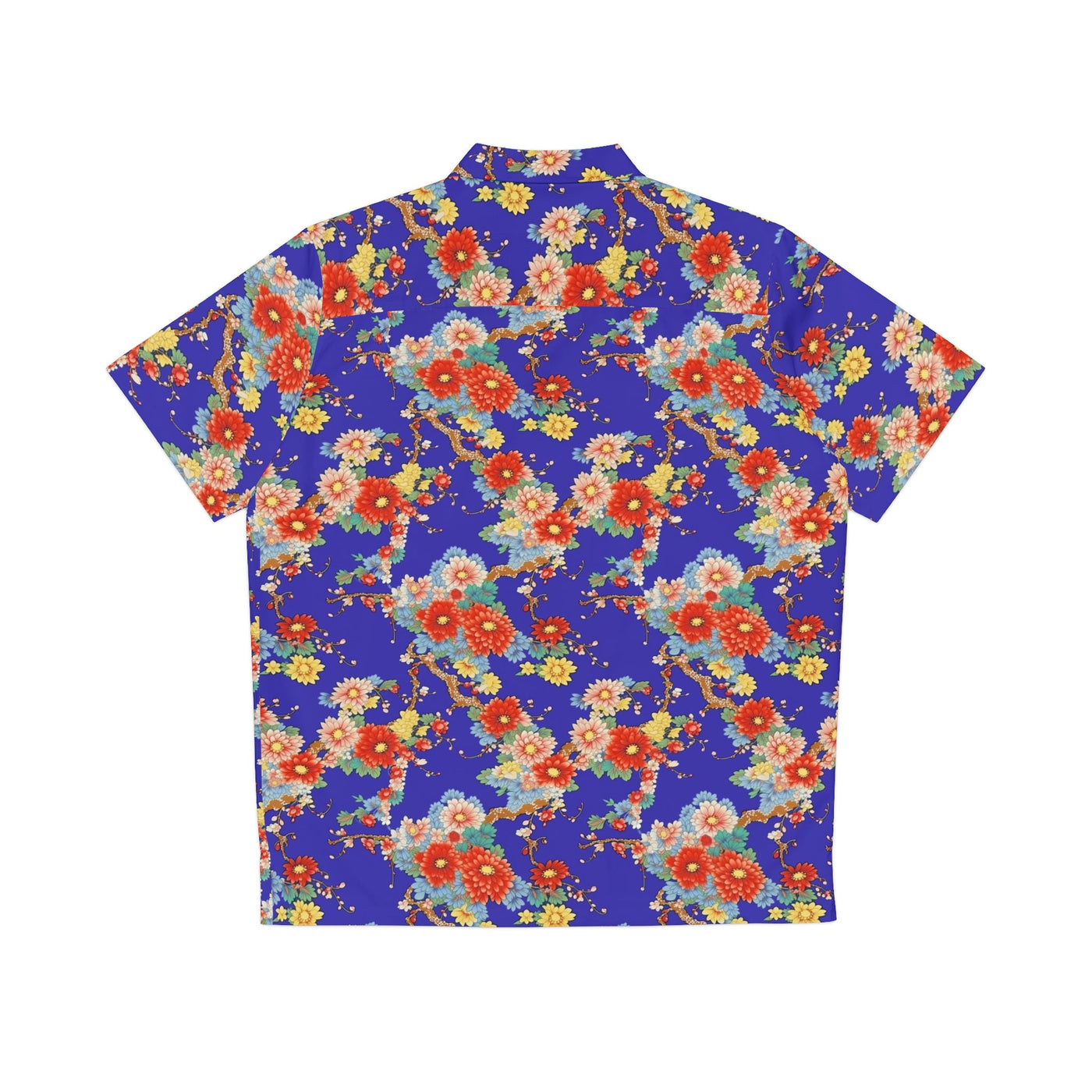 Di Caprio Romeo & Juliet Hawaiian Shirt V2 - Japanese Flower Pattern