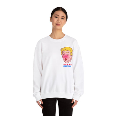 Drunk Again - Trump Meme | Unisex Sweatshirt