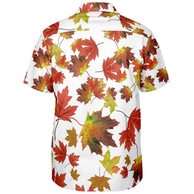 Fight Club Tyler Durden Maple Leaf Shirt – Spread Collar Style