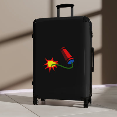 Firecracker Luggage Suitcase — Travel-Ready Spark Design (3 sizes)