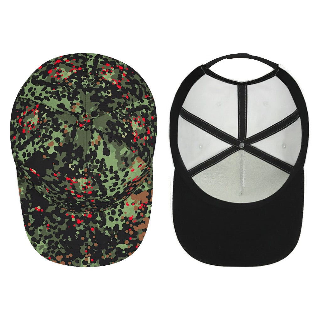 Flecktarn Splatter Camo Snapback Cap