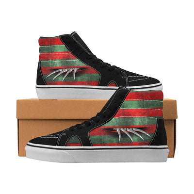 Freddy Krueger's Glove Blades | Horror Freak High Top Sk8 Sneakers