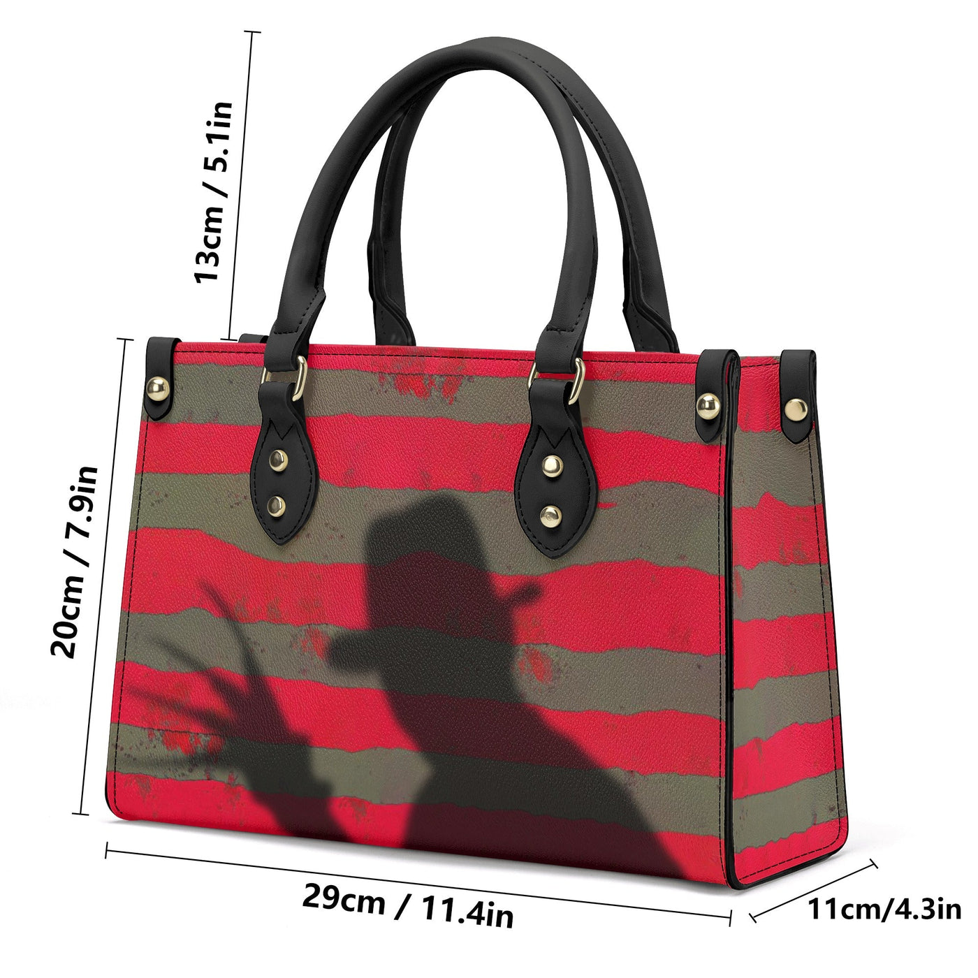 Freddy Krueger's Shadow Luxury Tote Handbag - The Nightmare on Elm Street