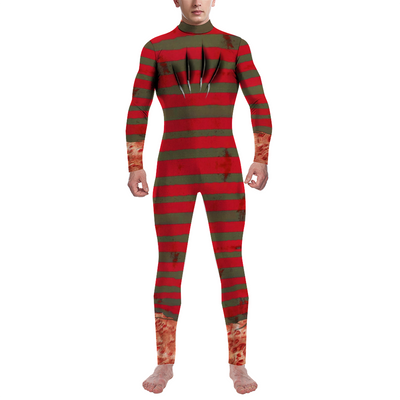 Freddy Krueger's Zentai Costume Catsuit with Blades