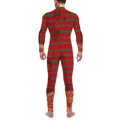 Freddy Krueger's Zentai Costume Catsuit with Blades