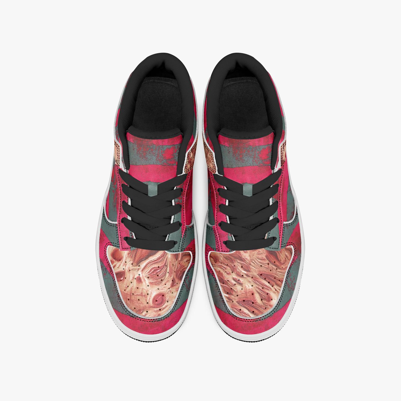 Freddy Krueger's skin burns - The Nightmare on Elm Street | New Low Dunk Sneakers