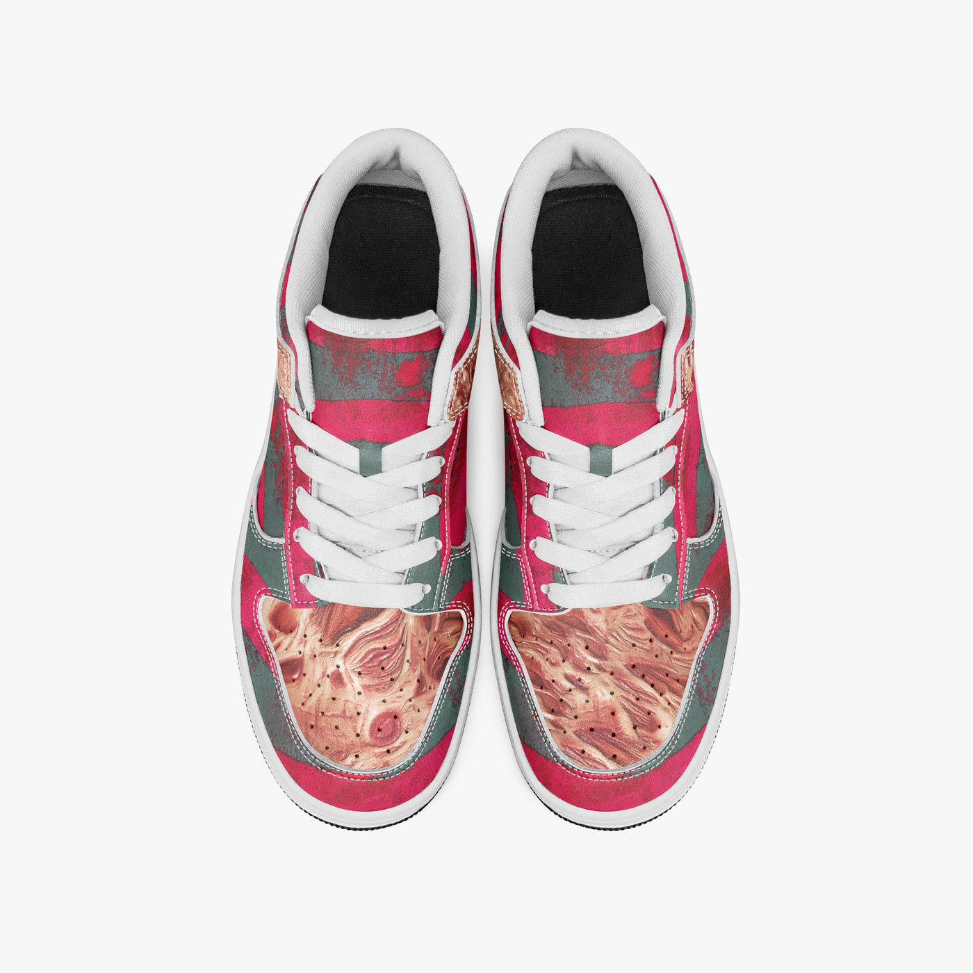 Freddy Krueger's skin burns - The Nightmare on Elm Street | New Low Dunk Sneakers