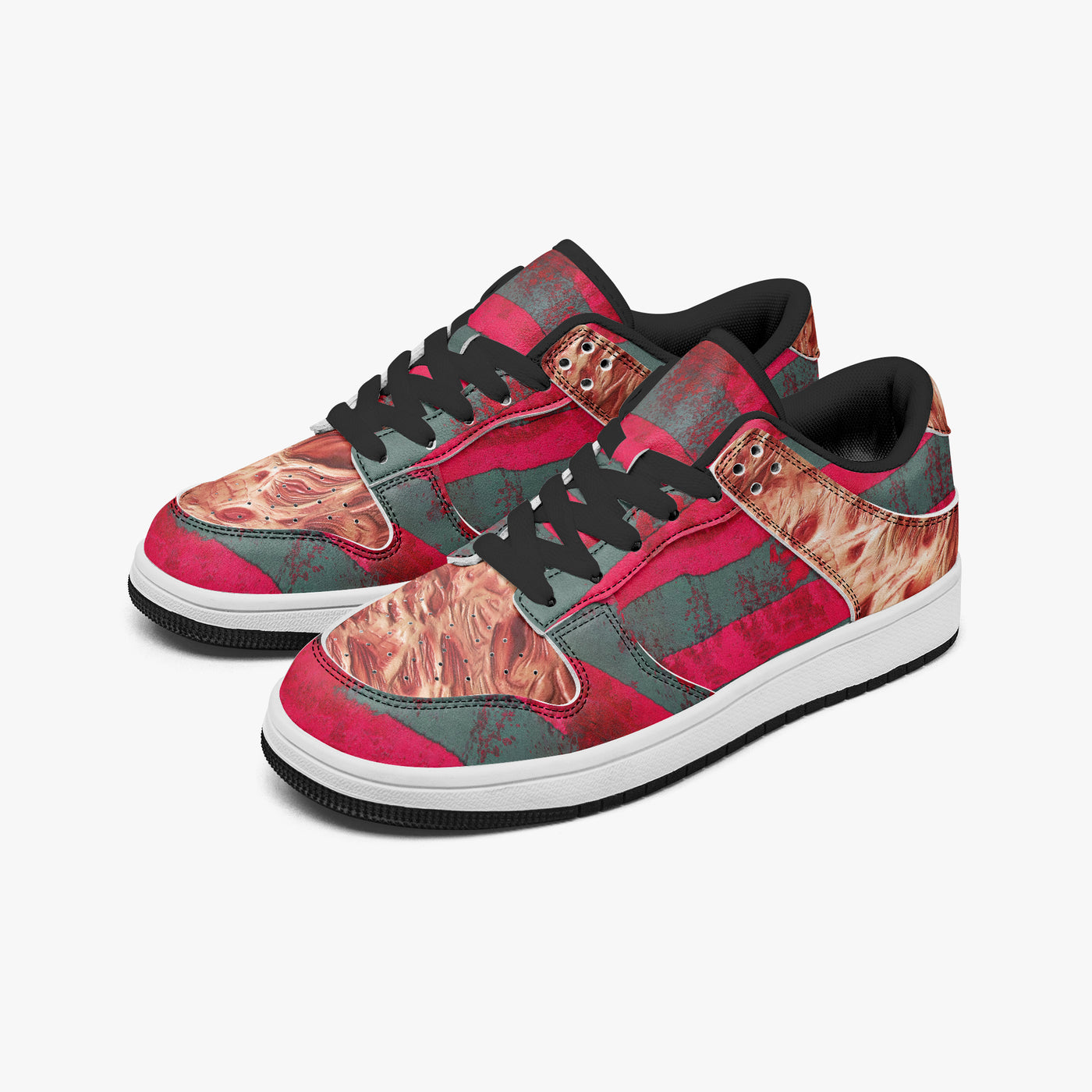 Freddy Krueger's skin burns - The Nightmare on Elm Street | New Low Dunk Sneakers