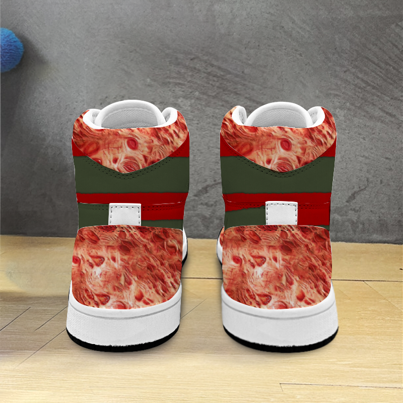 Freddy's Burns - Krueger Shoes | Horror Freak High top Sneakers