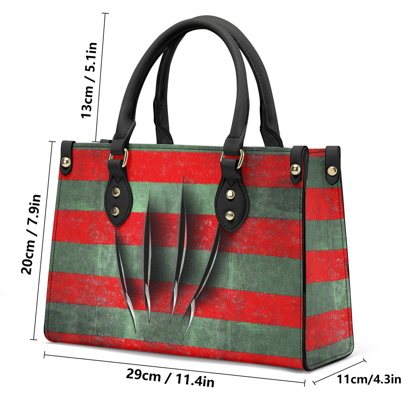 Freddy's Krueger Blades Luxury Tote Handbag - The Nightmare on Elm Street