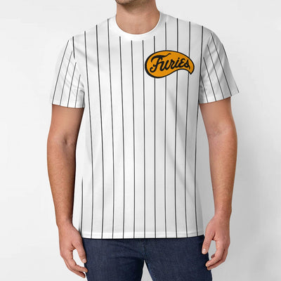 Furies Baseball T-Shirt – Warriors-Inspired Jersey in Ice Silk (new)