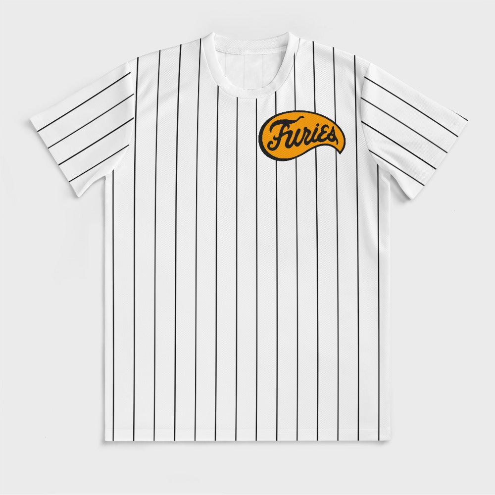 Furies Baseball T-Shirt – Warriors-Inspired Jersey in Ice Silk (new)