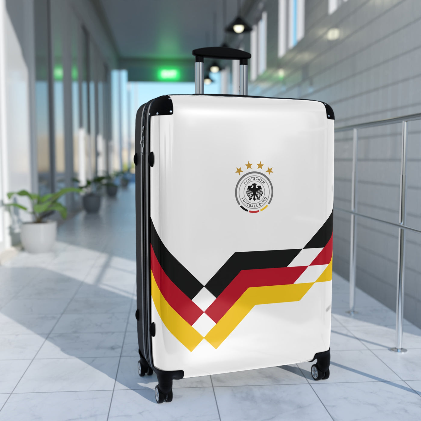 Germany Retro Soccer Hard-Shell Suitcase (3 sizes)