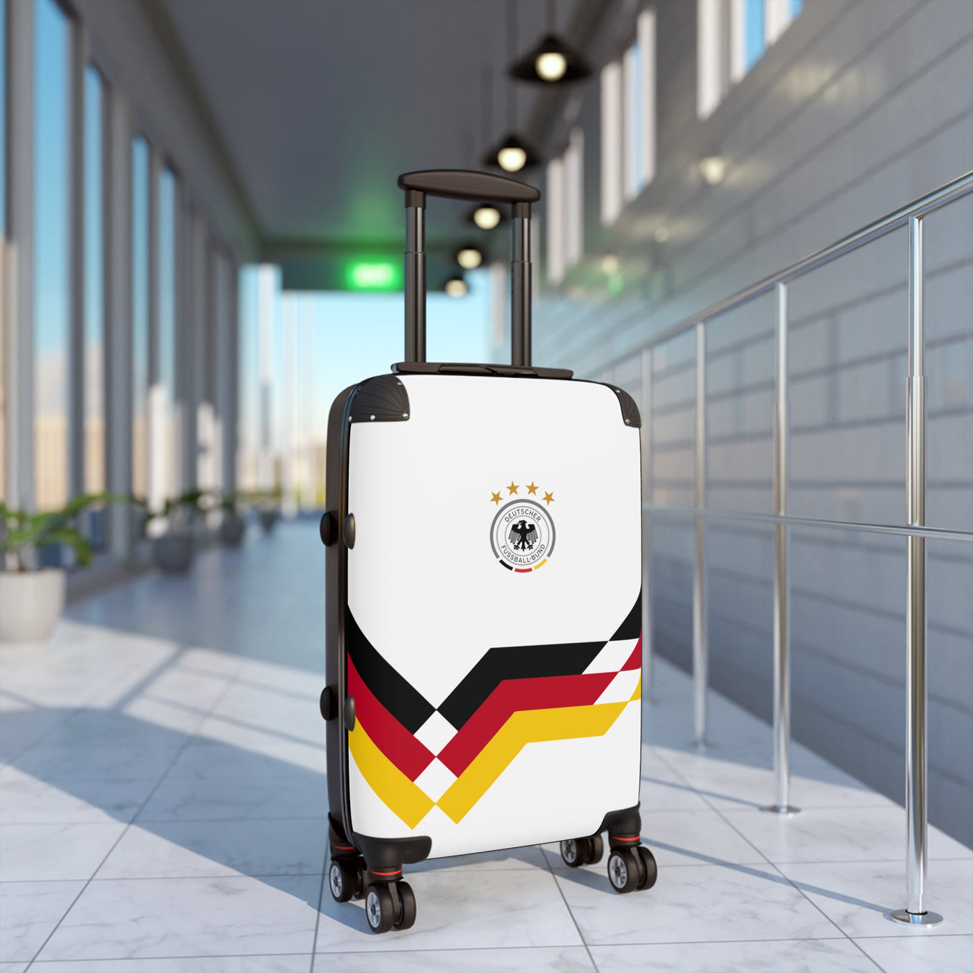 Germany Retro Soccer Hard-Shell Suitcase (3 sizes)