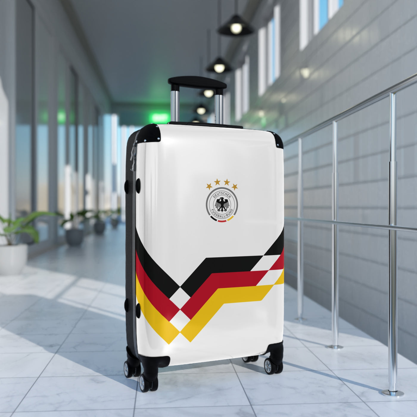 Germany Retro Soccer Hard-Shell Suitcase (3 sizes)
