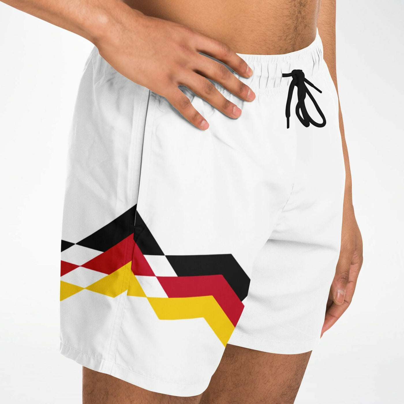 Germany Retro Soccer Swim Trunks Summer Shorts