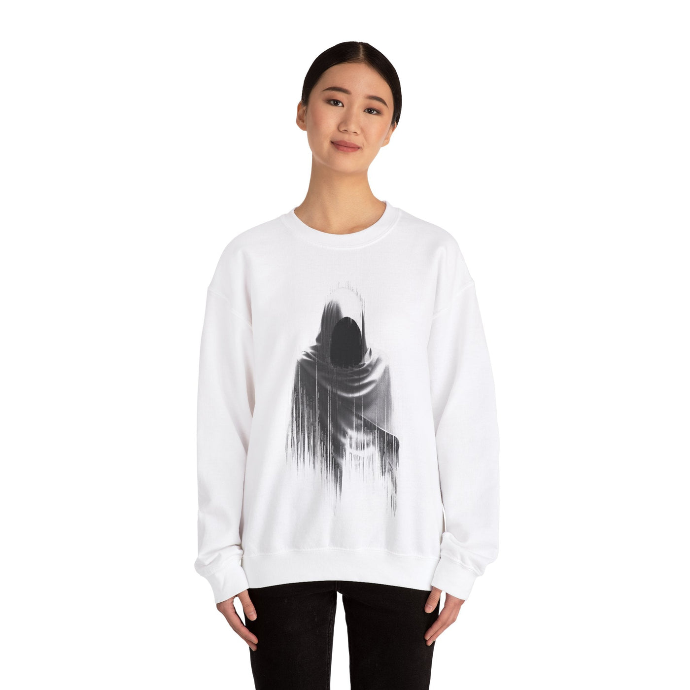 Glitchy Cloaked CTR Creature Classic Sweatshirt