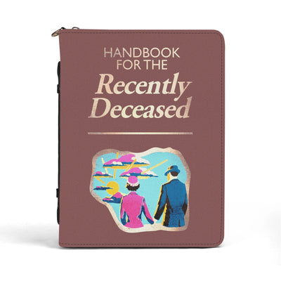 Handbook For The Recently Deceased, Beetlejuice - Top-grain Vegan Leather Book Cover