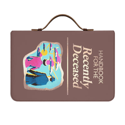 Handbook For The Recently Deceased Beetlejuice Vegan Leather Business Briefcase