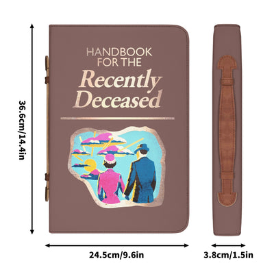 Handbook For The Recently Deceased Beetlejuice Vegan Leather Business Briefcase