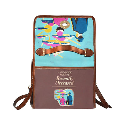 Handbook For The Recently Deceased - Beetlejuice Waterproof Canvas Bag