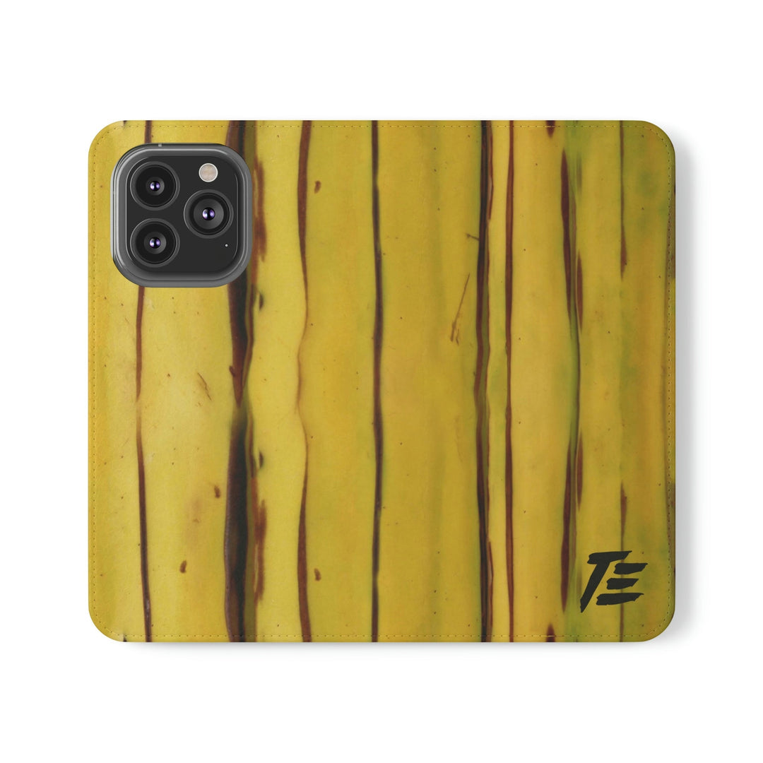 I'm Banana - Banana Peel Pattern Flip Wallet Phone Case