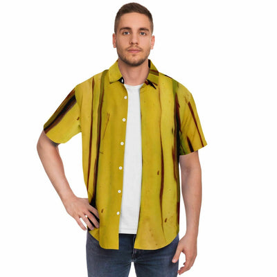 I'm Banana - Banana Peel Pattern Short Sleeve Shirt