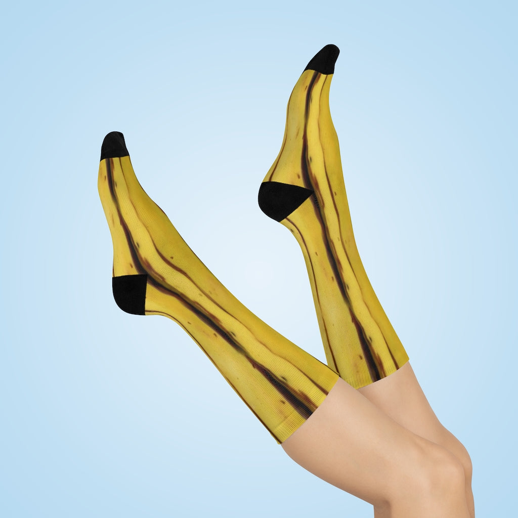 I'm Banana - Banana Peel Pattern Socks