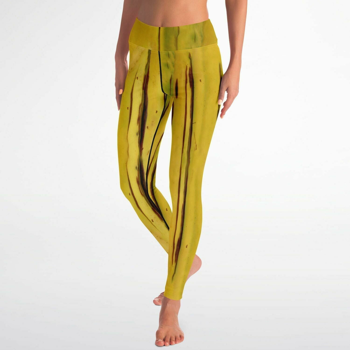 I'm Banana - Banana Peel Pattern Yoga Leggings
