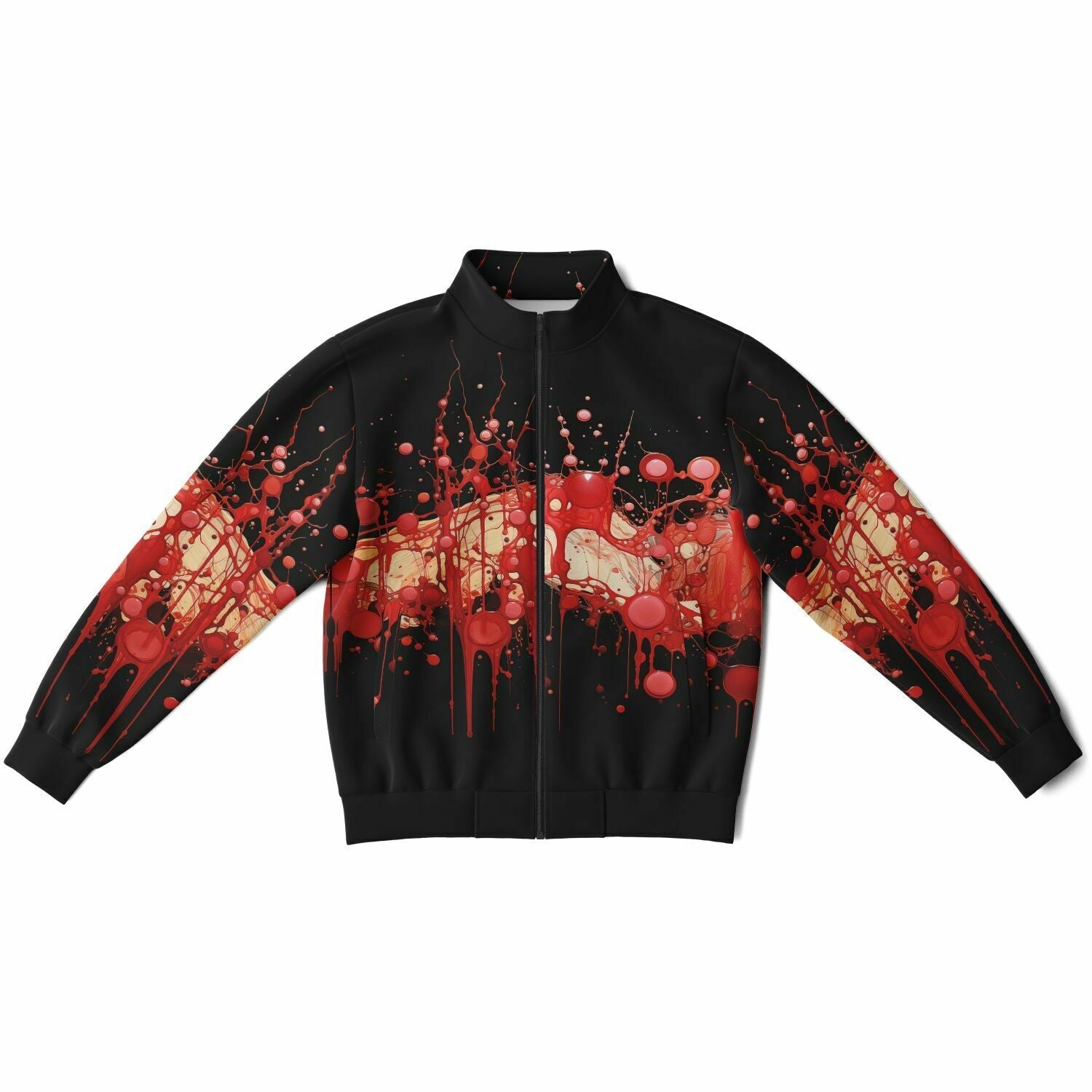 Leaky Guts Sickstem Splatter Track Jacket – TimeElements.shop