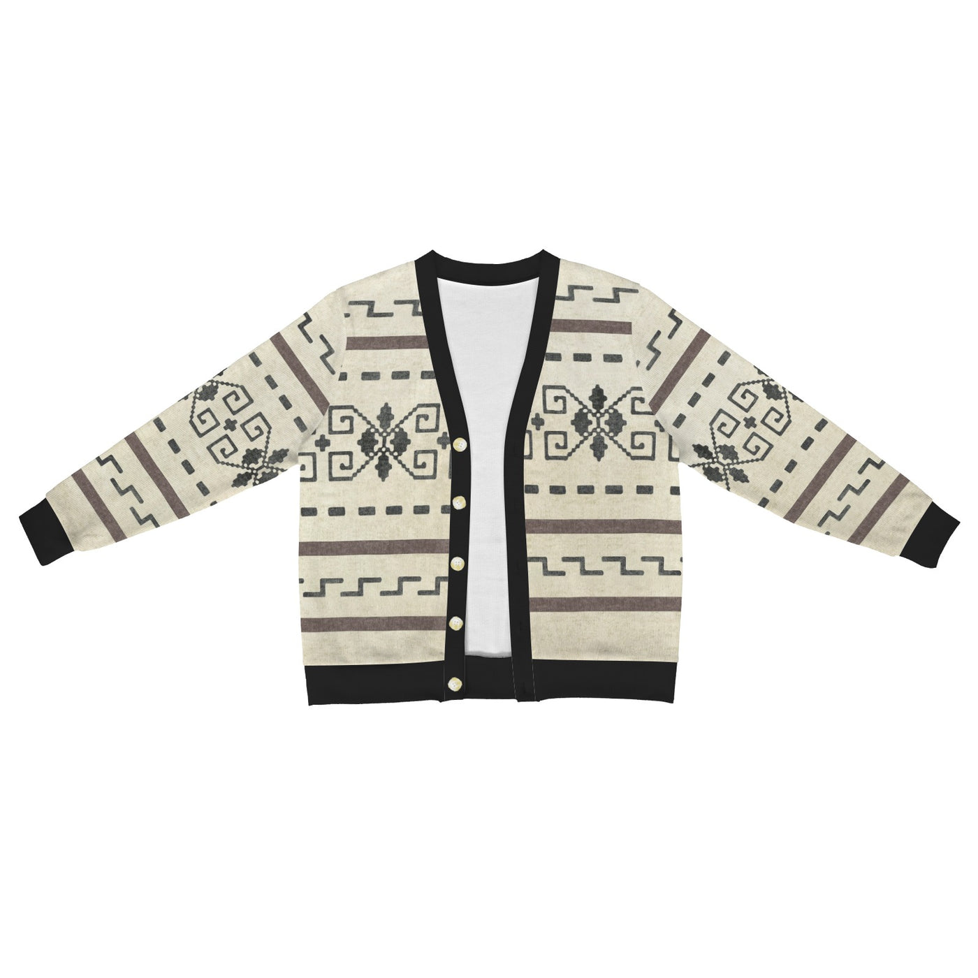 Lebowski Sweater Pattern Men's Cardigan