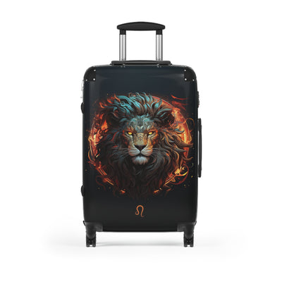 Leo Zodiac Sign Travel Suitcase Luggage