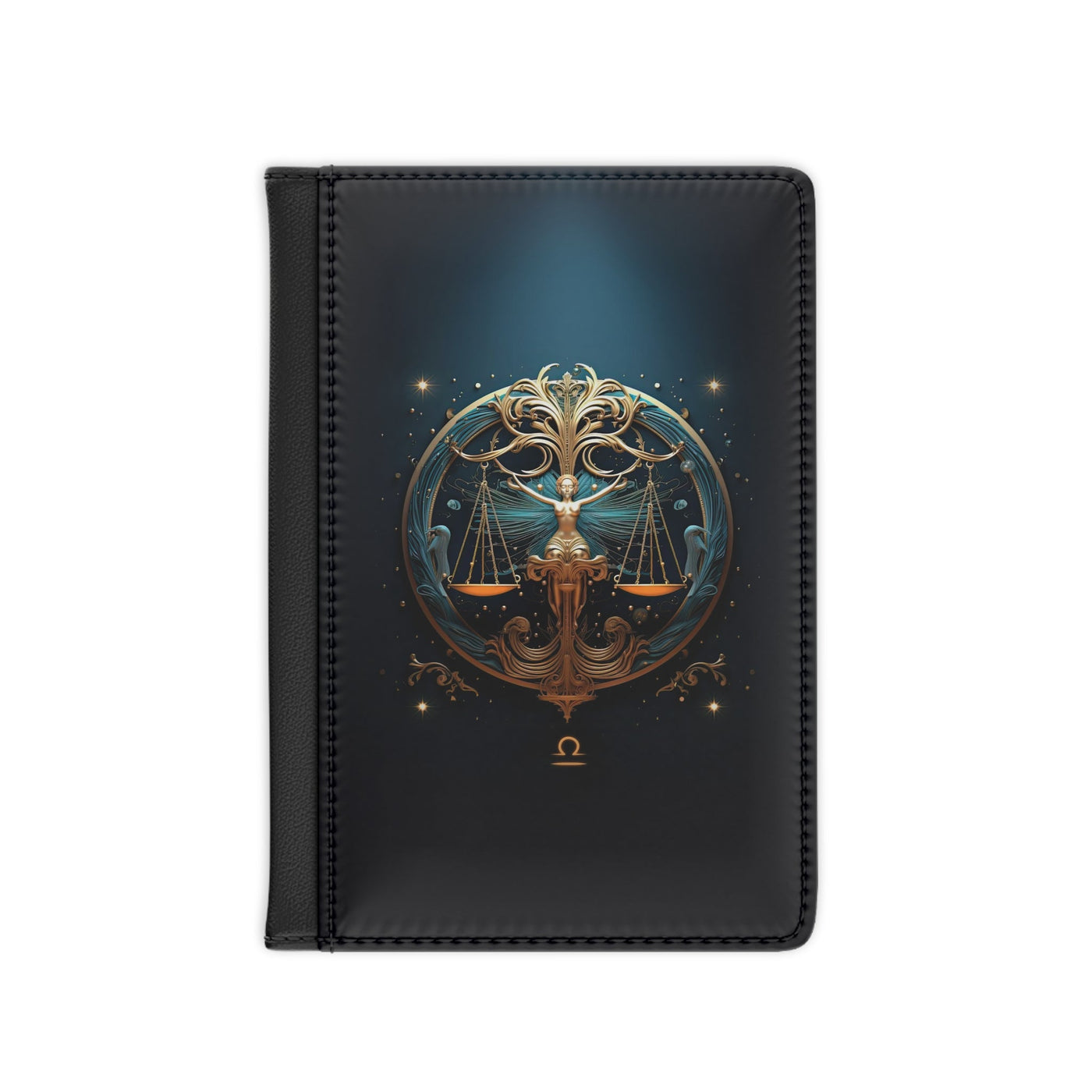 Libra Zodiac Sign Passport Cover