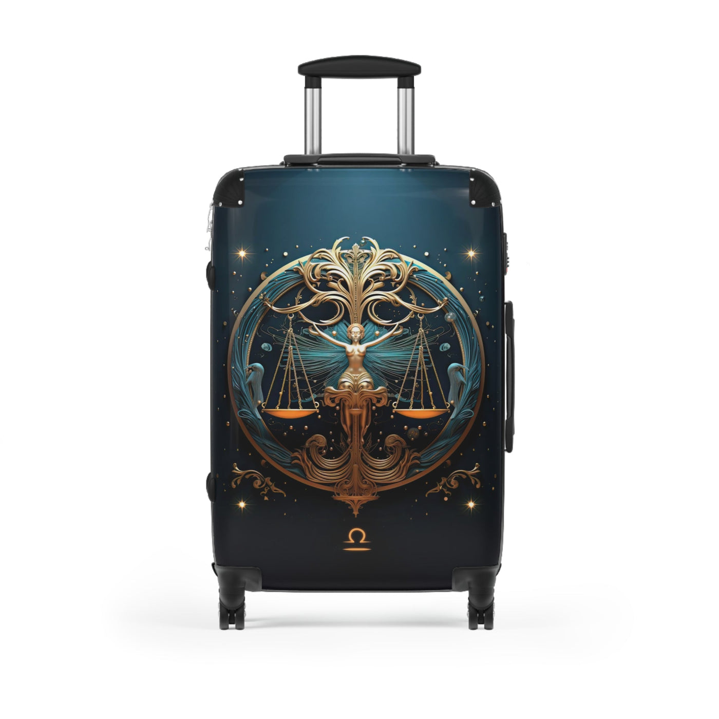 Libra Zodiac Sign Travel Suitcase Luggage (3 sizes)