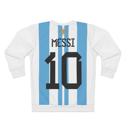 Lionel Messi Sweatshirt - Argentina soccer Jersey N. 10