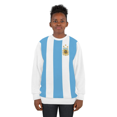 Lionel Messi Sweatshirt - Argentina soccer Jersey N. 10